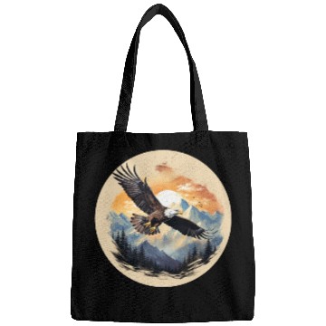 Discover Bald Eagle as America's Symbol Bags