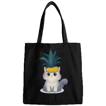 Discover Pineapple cat Bags