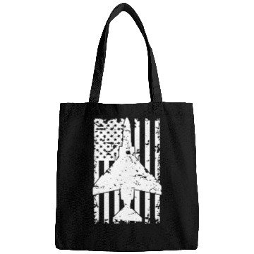 Discover F 4 Phantom II Fighter Jet Patriotic Bags