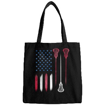 Discover Us Flag Colors Lax Usa Lacrosse Bags