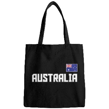 Discover Australia Flag Australian Pride Athletic Style Bags
