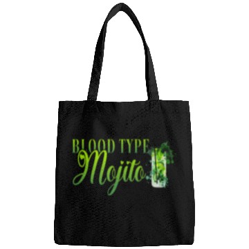 Discover Blood Type Mojito Cocktail Bartender Bags
