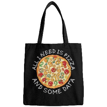 Discover Big Data Pizza Scientist Analyst Machine Learning Bags