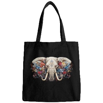 Discover Floral Majesty: The Elephant's Crown Bags