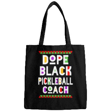 Discover Dope Black Pickleball Coach Bags