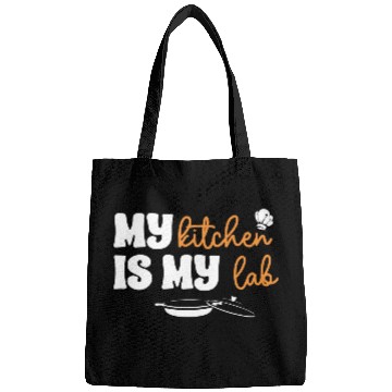 Discover My Kitchen Is My Lab For Chef Cooking Lover Funny Bags