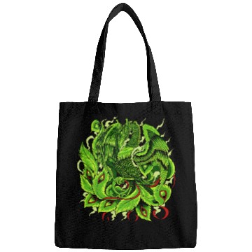 Discover Mythical Creature From Japan Japanese Phoenix Bags