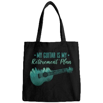 Discover My Guitar Retirement Plan Music Lover Guitarist Bags