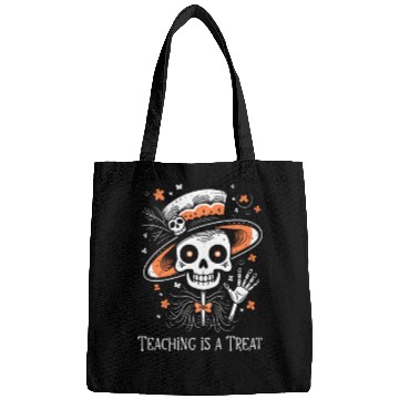 Discover Spooky Skeleton Teacher Bags
