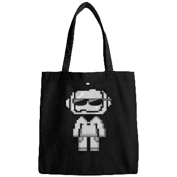 Discover pixel robot Bags