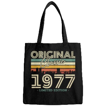 Discover 1977 Vintage Birthday Gift Bags