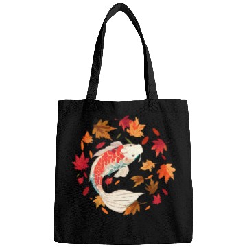 Discover Autumn in the Japanese Garden Bags