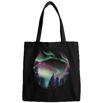 Discover Northern Lights Aurora Borealis For Or Bags