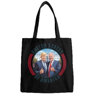 Discover President USA Donald Trump Joe Biden Bags