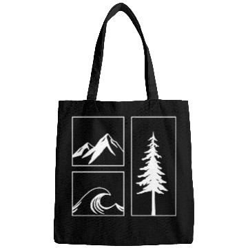 Discover Collected Nature White Version Bags