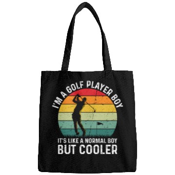 Discover I'm A Golf Player Boy - Golfer Golfing Boys Bags