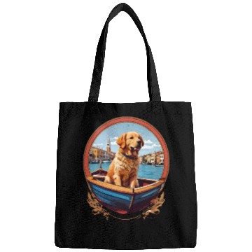 Discover Golden Retriever's Venice Voyage Bags