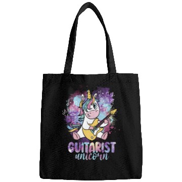 Discover Guitarist Unicorn Music Lover Pony Musician Guitar Bags