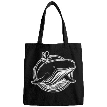 Discover Whale Ocean Marine Bags