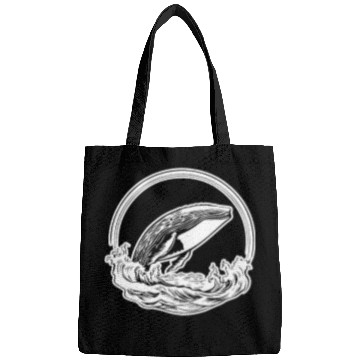 Discover Whale Ocean Marine Bags