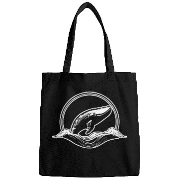 Discover Whale Ocean Marine Bags