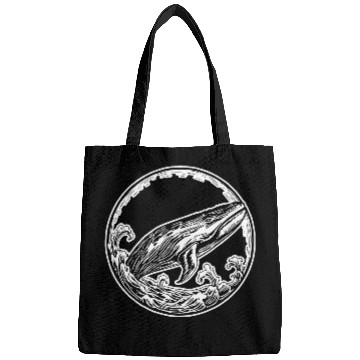 Discover Whale Ocean Marine Bags