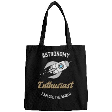 Discover Astronomy Enthusiast - moon astronomy Bags