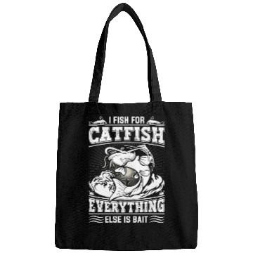 Discover I fishing for Catfish everything else is Bait Bags