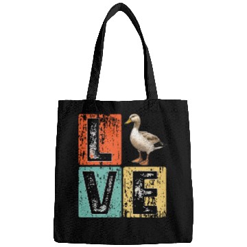 Discover Retro Duck Hunting Duck Birds Lover Duck Hunter Bags