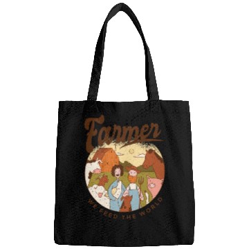 Discover Farmer We Feed The World Bags