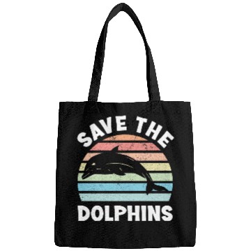 Discover Save The Dolphins Bags