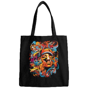 Discover Music, hip-hop, rap, rapper, sound, gift. Bags