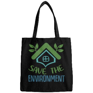 Discover Save The Environment Bags