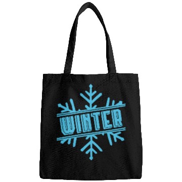 Discover Winter Snowflakes Bags