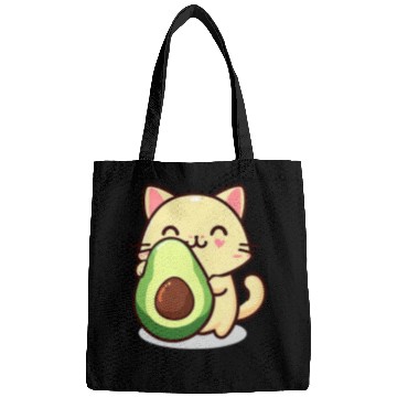 Discover Cat with avocado Bags