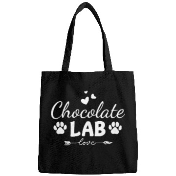 Discover Chocolate Lab Love Bags