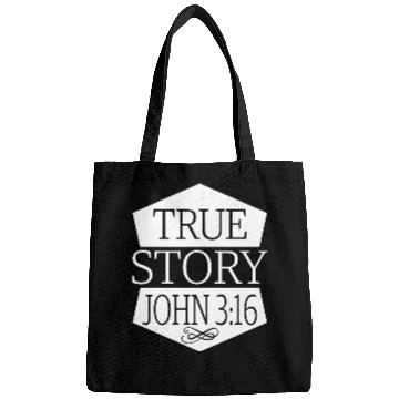Discover True Story John 3:16 Love Jesus Christian Bags