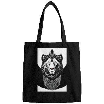 Discover Lion outline Bags
