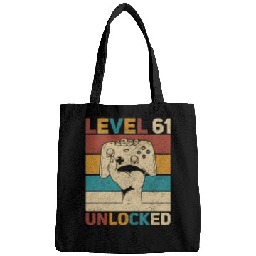 Discover Level 61 Unlocked 61st 61 Gamer Bags