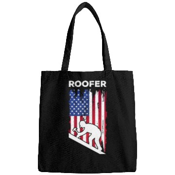 Discover Roofing Worker Roofer Worker Roofer - Roofer US Fl Bags