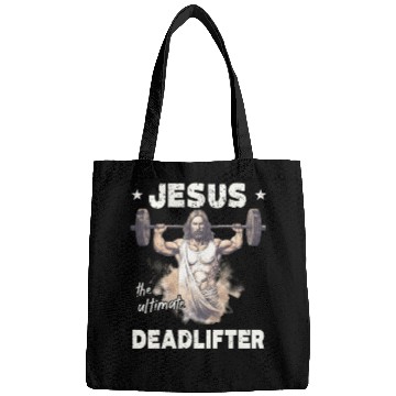 Discover Jesus The Ultimate Deadlifted Retro Jesus Bags