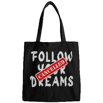 Discover Banksy Street Art Qoute Your Dreams Cancelled Bags