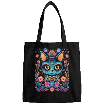 Discover Dia De Los Muertos Sugar Skull Mexican Holiday Bags