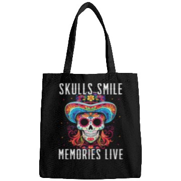Discover Dia De Los Muertos Sugar Skull Mexican Holiday Bags