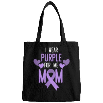 Discover I Wear Purple For My Mom Bags