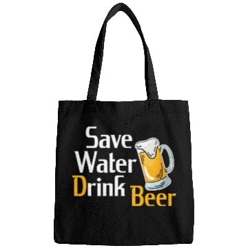 Discover Beer drinking party celebrations beer drinker save Bags
