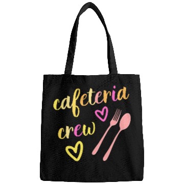 Discover Cafeteria Crew Lunch Lady Retro Vintage School Bags