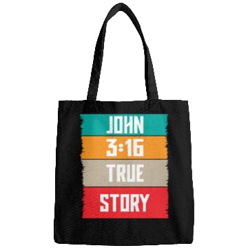 Discover John 3:16 Lve Jesus Christian Christmas Bags
