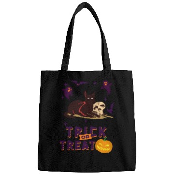 Discover Trick or Treat Cats and Pumpkins Bags