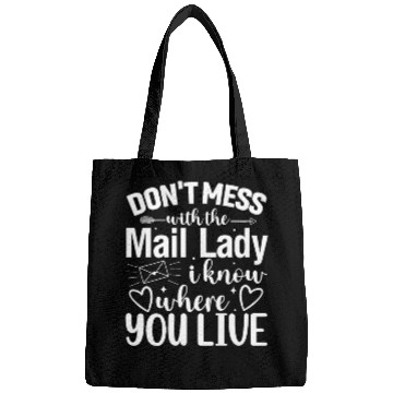 Discover Postal Worker - Funny Mail Carrier Mail Lady Post Bags